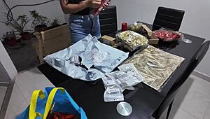 Colombian Girlfriend Craves Wild Creampie Ride in POV