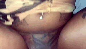 Massage Explodes Into Petite Wet Pussy Monster Cock Pounding!