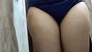 riya thakur strips naked in bath tub splashing water for her boyfriend's homemade video