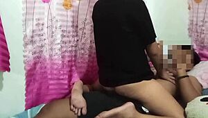 wanna watch this pinay teen couple ride cowgirl style?