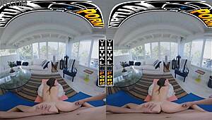 Stepsister Mae Milano Stuffing Stepbro's Dick Deep in Her Mouth Makes Him Moan Wildly