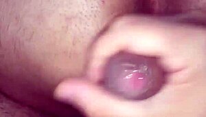 i dirtied my stepbro's cock in wild anal fingering fetish mess