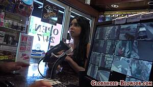 Teen Takes Black Cock Deep