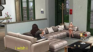 weekend with a friend's wife turns into secret cheating heat