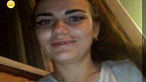 Young Webcam Brunette Reveals Her Massive Sexy Tits Up Close