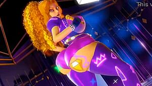 Hey, check out this teen twerking her ass in toca toca tease