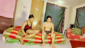 Desi Girlfriend's Wet Pussy Stretched by Boyfriend in Passionate Homemade Fuck