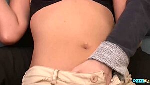 Old Guy Pounds Young Asian's Puffy Clit Pussy Doggy While She Screams Wildly