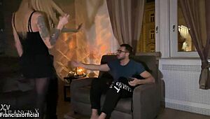 i can't believe these two blonde sluts deepthroat and share that monster cock, swallowing every drop 😩💦