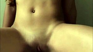 Innocent Teen Grinds Big Tits on Dildo Till Gushing Orgasm Cumshot