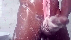 Just chilling and playing around under the warm shower spray today