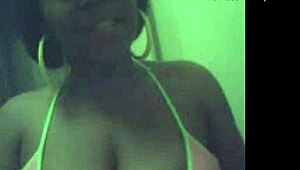 Ex gives sloppy blowjob on monster black cock with huge tits bouncing wildly!