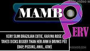 karina rose's slim brazilian ass stretched by arm-thick cocks dap anal pissing atm 4on1 🍆🍑💦