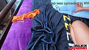 august skye's big pussy lips grip thick cock deepthroat ride