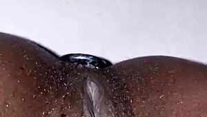 anal plug slips in easy, watch my pussy squirt wildly