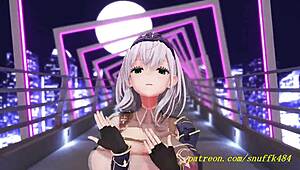 heart races with novr mmd noel dance 3d hololive hentai emotional thrill overload