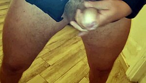 watch this tattooed euro solo jerk moan cum explosively