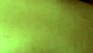 guy unloads cum on her face while she's kneeling close-up view