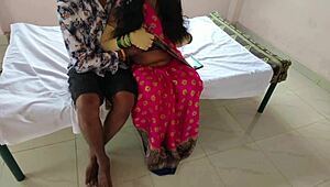 He lays the sexy maid on the cot for intense cowgirl riding orgasm