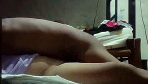 बेडरूम मसाज में एशियन बड़ी गांड वाली का पैशनेट क्रीमपाई क्विकी