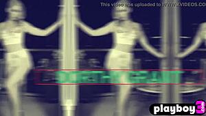 Dorothy Grant's huge butt teases through lingerie poses