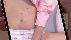 18-Year-Old Virgin Girl Shares Tight Ass Jerk Off Tips