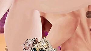 big tits milf licks shaved pussy till blonde bff squirts hard