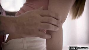 Teen Redhead Tempted by Neighbor's Anal Advances