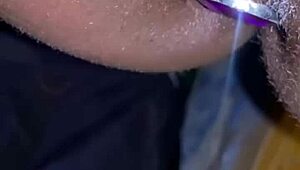 anal plug slips in easy, watch my pussy squirt wildly