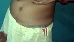 hot wife gets kissed deep then fucked standing while screaming in orgasmic bliss