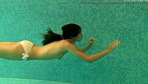 Irina Russaka's Underwater Russian Teen Exposure