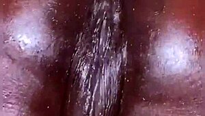 anal plug slips in easy, watch my pussy squirt wildly