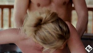 horny housewife holly kiss rides toy boy bareback in hot tub with wet pussy and big fake tits