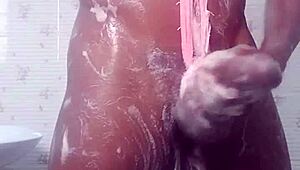 Just chilling and playing around under the warm shower spray today