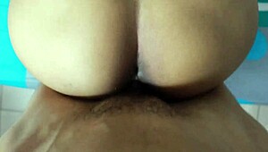 Can you handle this POV of sexy petite Colombian teen bent over doggystyle by her boss?