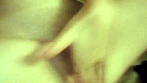 Hot babe fingers her dripping wet pussy hard.