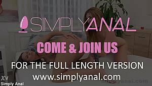 oh god we're inflating our asses huge with toys for lesbian anal stretching gaping!!