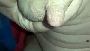 Mature Italian Squirts Milk from Huge Hot Tits Explosively