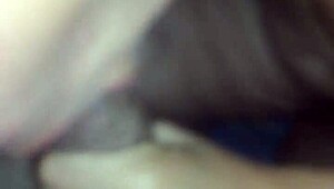 my wife drops to her knees for some casual oral fun right there