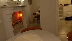 real lovers' pov homemade pounding builds to sloppy cum-filled goodbye