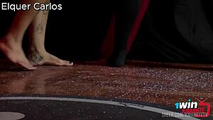 hey check out me dominating my fat latina slave with the whip... she loves it