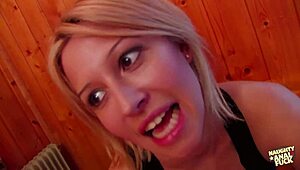 pierced nasty cunt takes dick deep while ass gets fucked hard