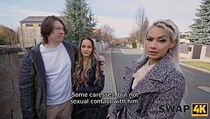 Jennifer Mendez Swapped from Street to Bed for Huge Cock Humiliation Cuckold