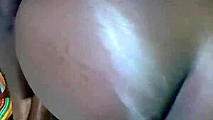 petite ghanian bitch fingers tight pussy and ass alone in softcore fun