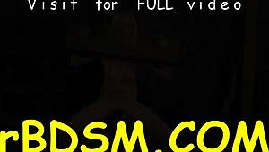 whoa, this bounded blonde slave's squirting wild with toys 😈🔥 need that bdsm fix asap!!