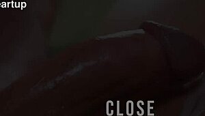 Watch Emma Ester's juicy tight pussy and ass get close-up anal creampie filled.