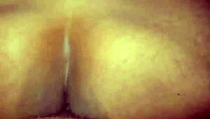 ohh slow cam deep in wife's fat ass!!