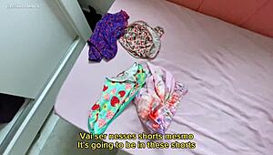 essa empregada provoca com bunda enorme deixando louco de tesão