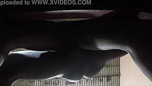 Hubby ripped my lingerie and filled ebony pussy with milk full vid 🔥💦