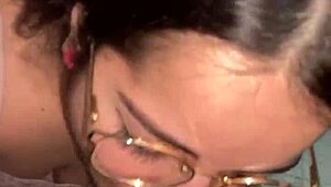 Debora Mendes Gives Sloppy POV Deepthroat to Monster Cock Before Facial Cumshot!